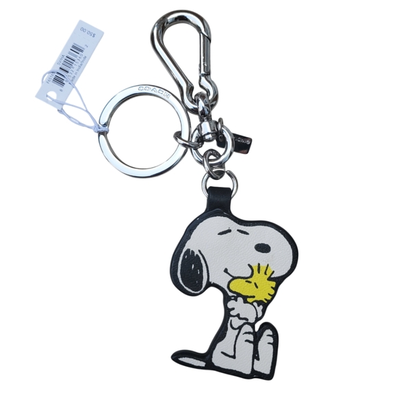 NWT COACH SNOOPY Keychain F65165 - Picture 1 of 6